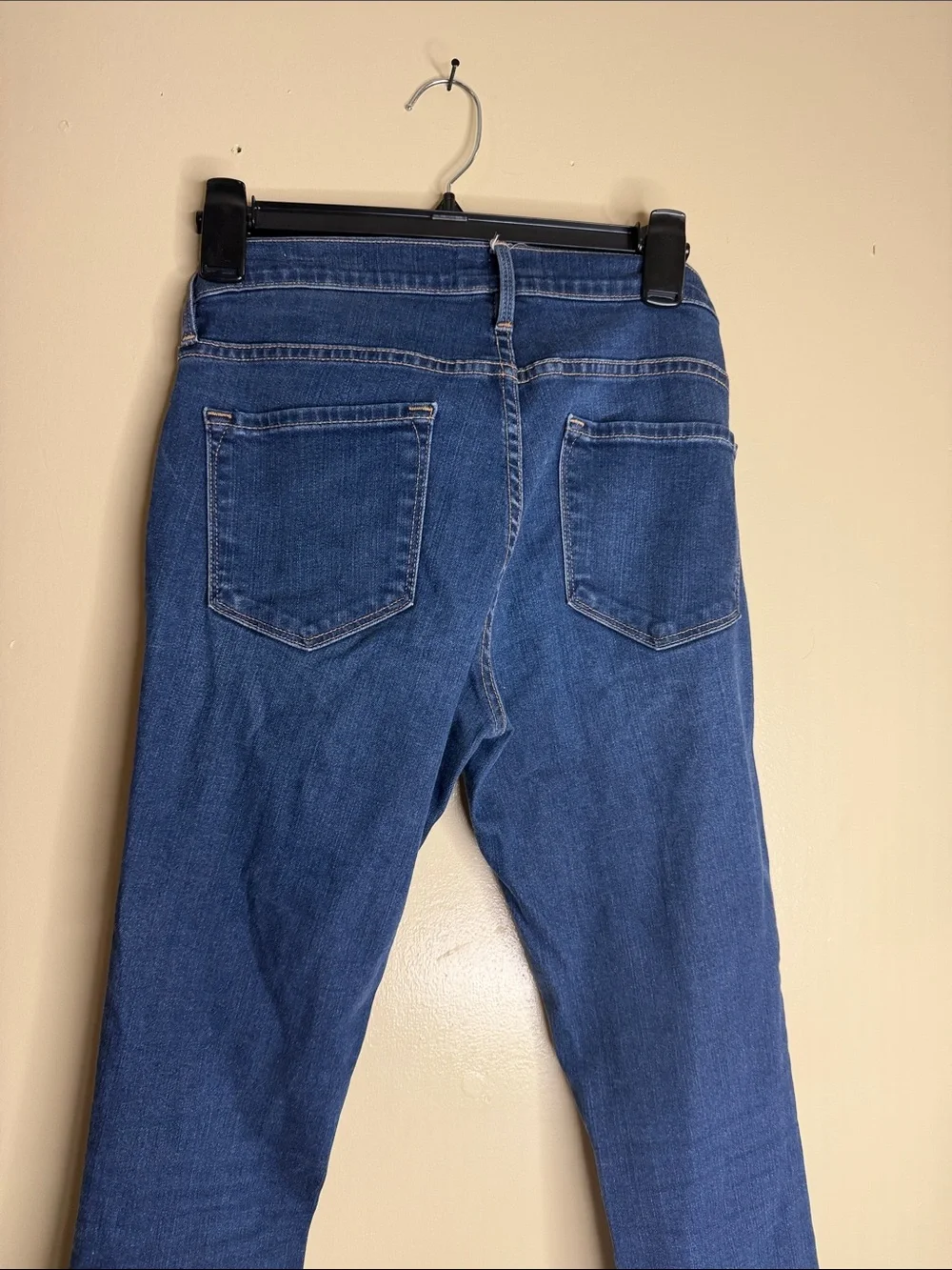 Frame Denim Women's Skinny Jeans in Blue Wash